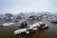 Watson Lake Snow