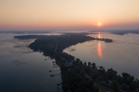 Sunset Over the 10000