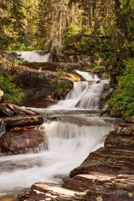 Glacier National Park Cascades